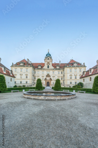 Czech Republic, Moravia, Valtice, Valtice Castle.