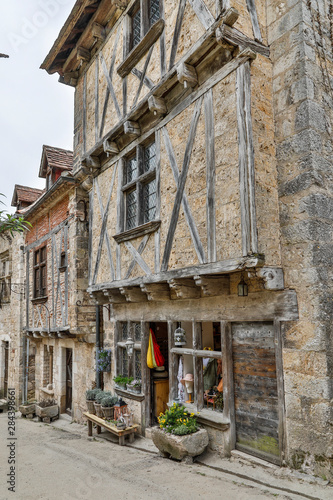 France, Saint-Cirq Lapopie. Storefront