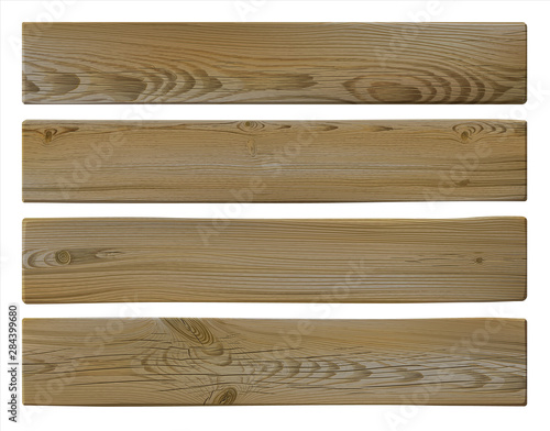 Wooden sign. Realistic highly detailed vector dark wooden texture background. Hand drawn, no tracing