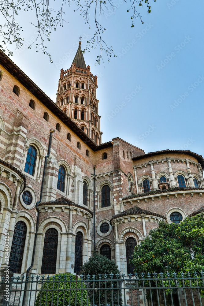 France, Toulouse. Basilica of St. Sernin
