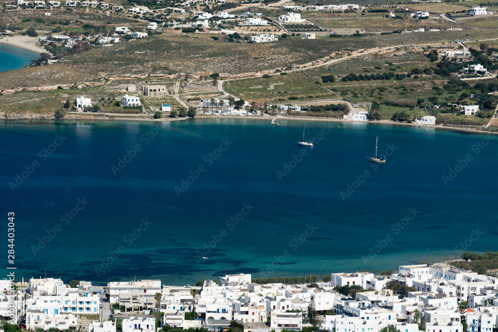 Parikia, Paros island, Southern Aegean Sea, Greece.