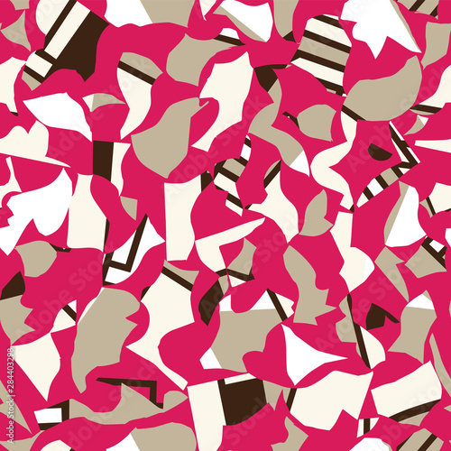 Modern seamless pattern des...