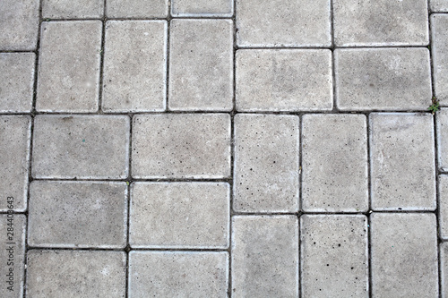 Paving gray tile background texture