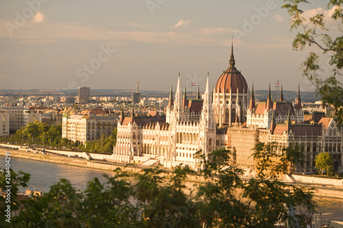 View from Castle Hill, Buda side Central Budapest, Capital of Hungary, Europe © Stuart Westmorland/Danita Delimont