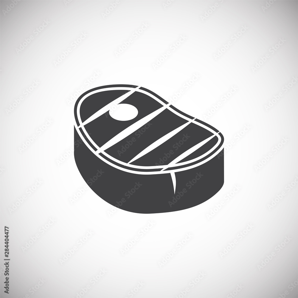 Steak related icons set on background for graphic and web design. Simple illustration. Internet concept symbol for website button or mobile app. Steak related icons set on background for graphic and web design. Simple illustration. Internet concept symbol for website button or mobile app.