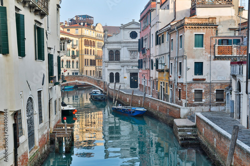 Venice, Italy. Canal and bridge
