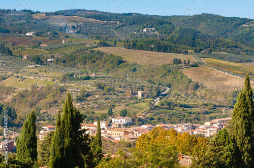 Wallpaper Mural Greve in Chianti, Chianti area, Florence province, Tuscany, Italy Torontodigital.ca