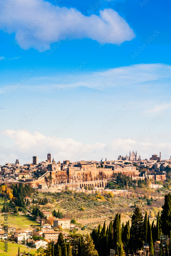 View of Orvieto, Umbria, Italy