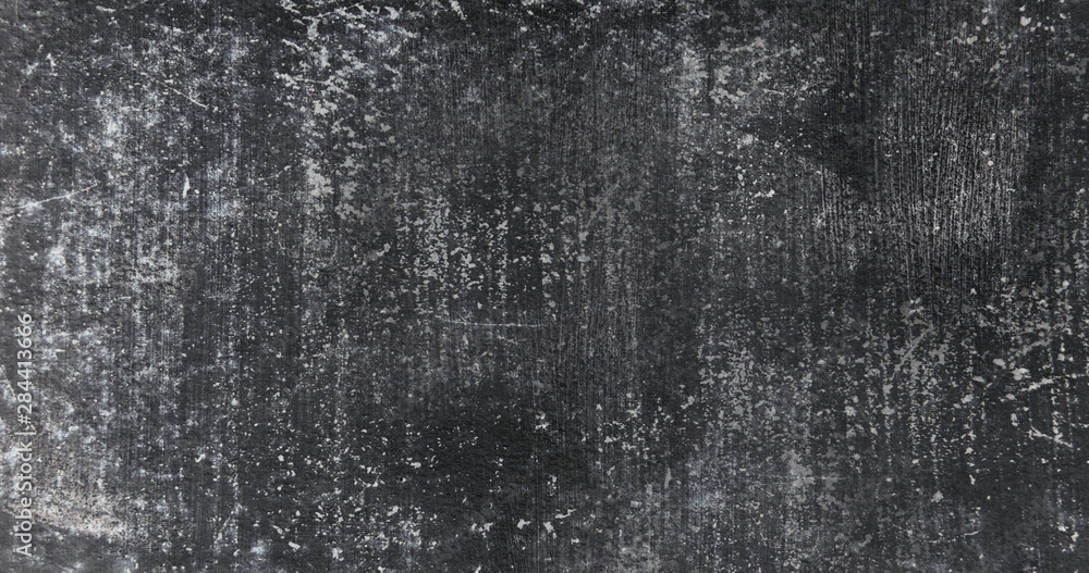 Obraz premium Grey concrete wall with visible defects and scratches