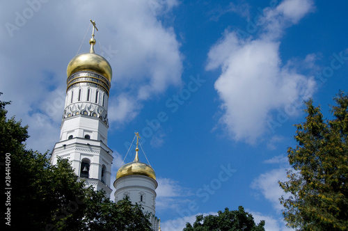 Russia, Moscow, The Kremlin. Ivan the Great Bell Tower.