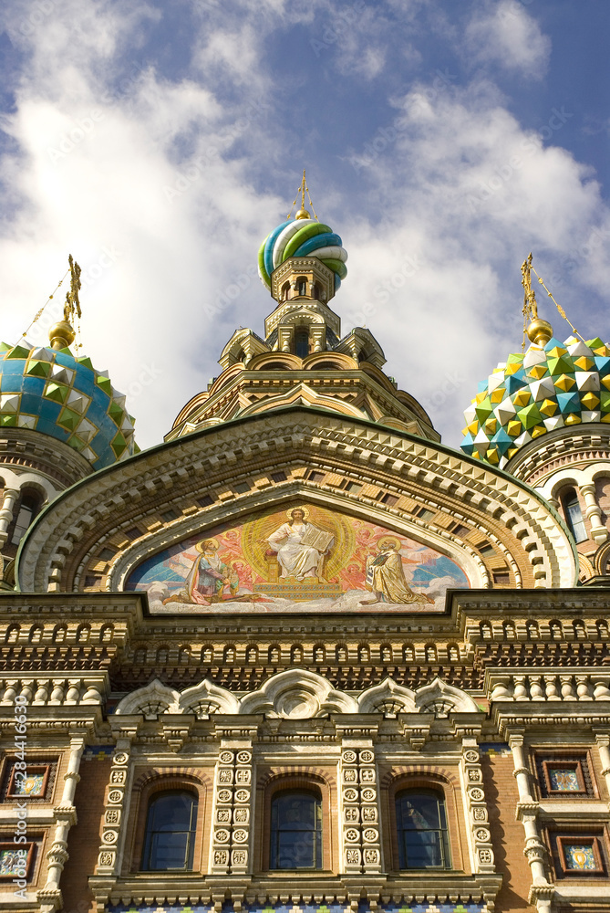 Russia. St. Petersburg. Church on Spilled Blood.
