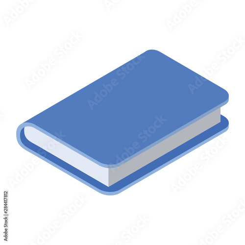 book of school with white background