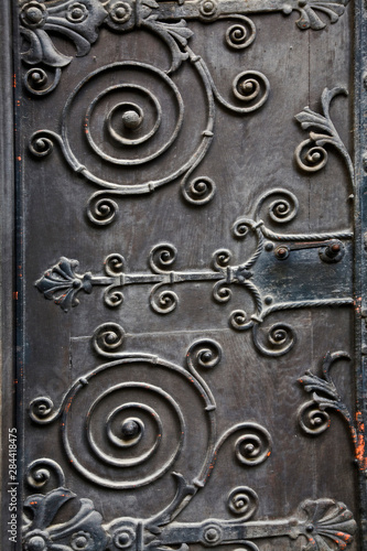 Details on side entry door, Zagreb Cathedral, Zagreb, Croatia