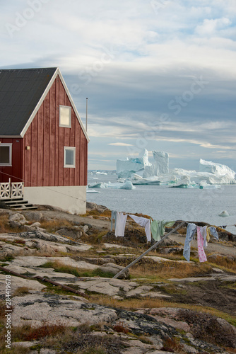 Greenland, Nuussuaq Peninsula, Disko Bay, Qaasuitsup municipality, Saqqaq. Ty...