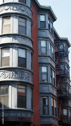 Boston  USA  Altbau-Fassaden im Zentrum