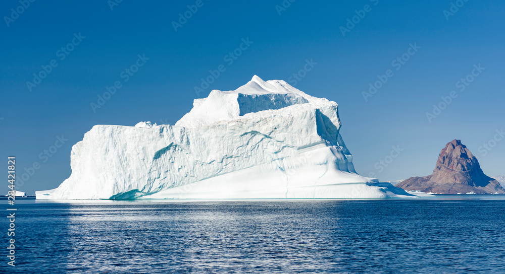 custom made wallpaper toronto digitalUummannaq Island and icebergs in the Uummannaq fjord system, northwest Greenland.