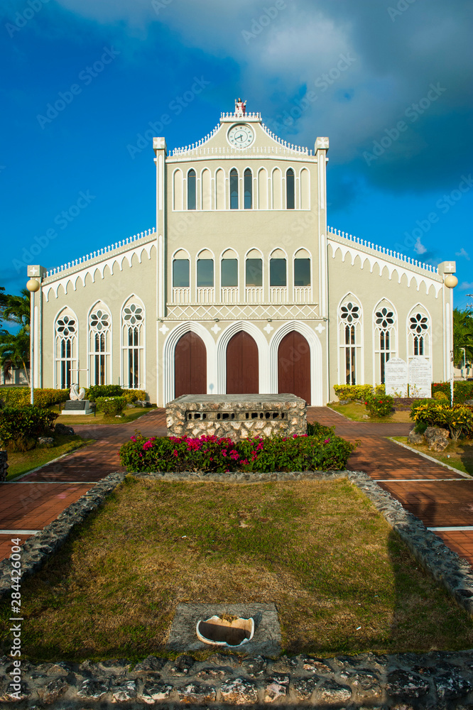 Cathedral of Mount Carmel, Garapan, Saipan, Northern Marianas, Central Pacific