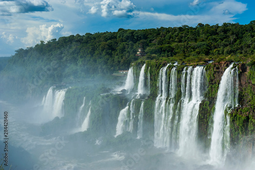 Largest waterfalls Unesco World Heritage Site  Foz de Iguazu  Argentina
