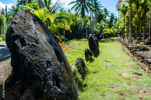 Stone money on Yap Island, Micronesia