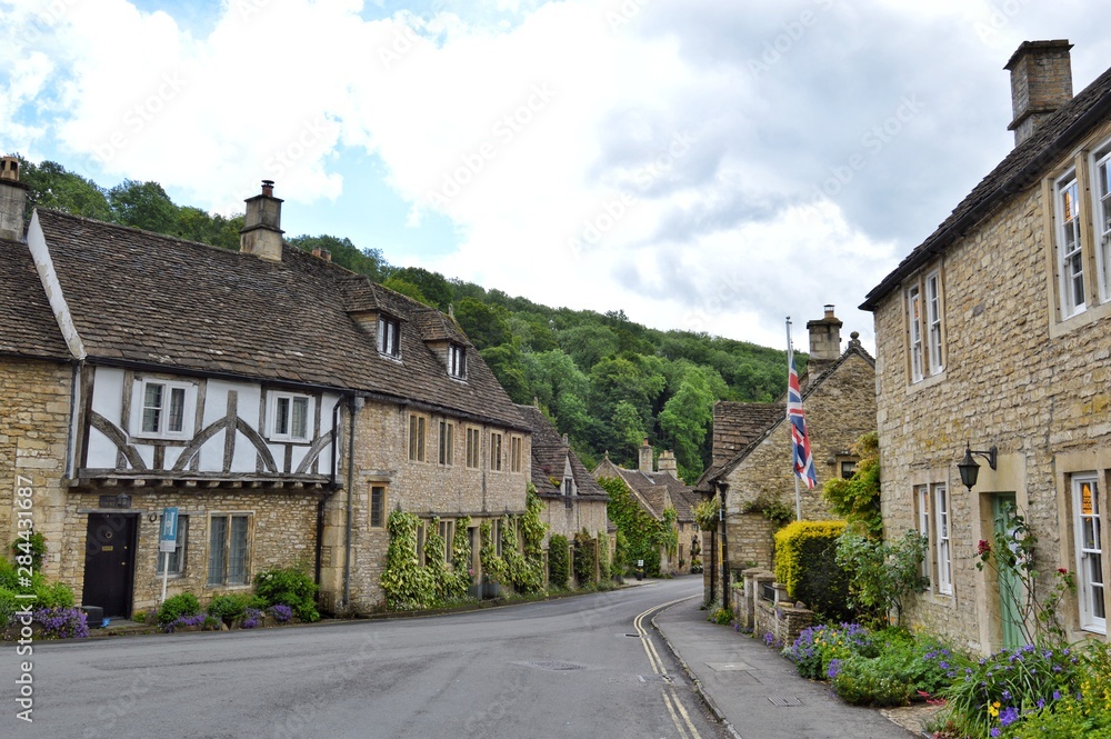 Castle Combe village, in the UK