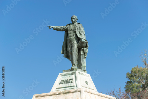Mexico  Oaxaca  Statue of Benito Juarez