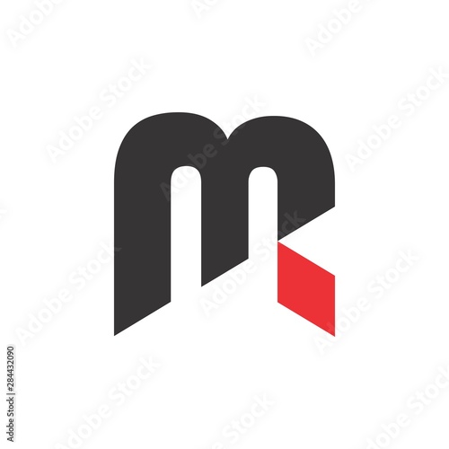 Letter M logo design vector