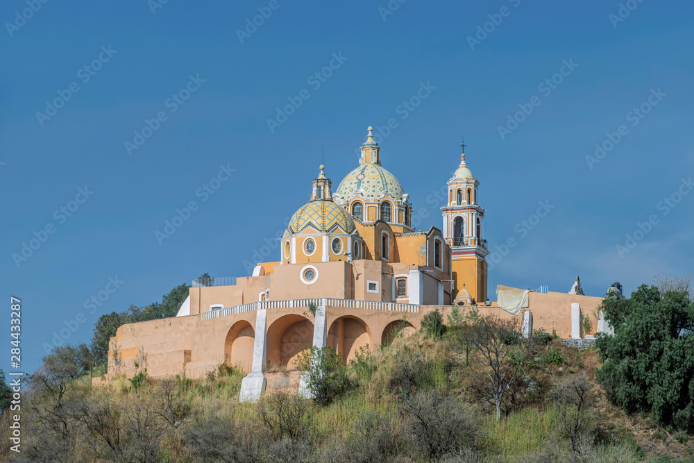 Mexico, Puebla, Cholula, Santuario de Nuestra Senora de los Remedios
