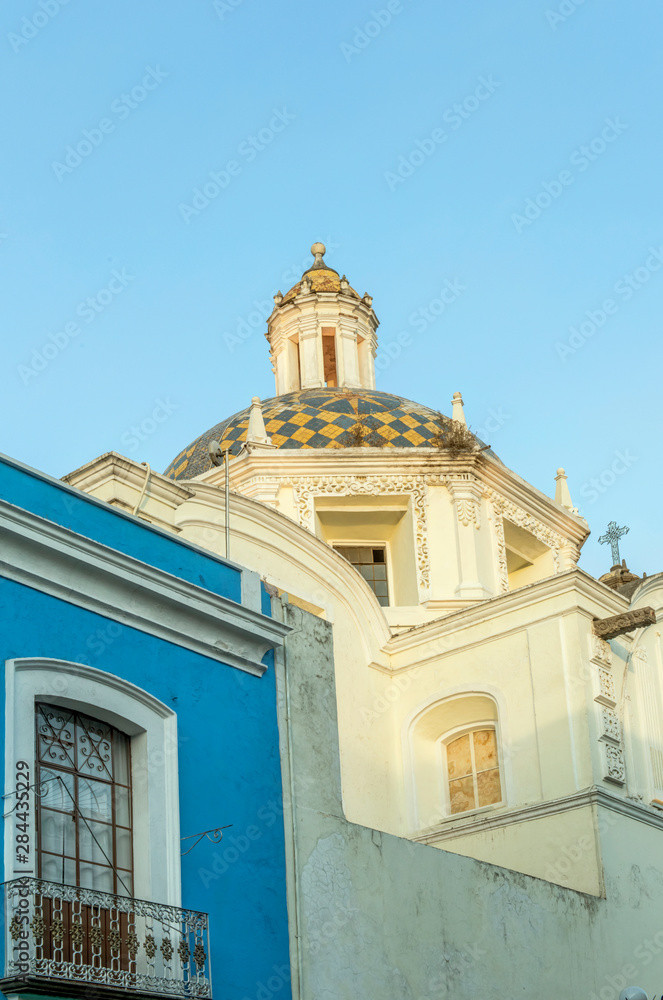 Mexico, Puebla, Church Dome
