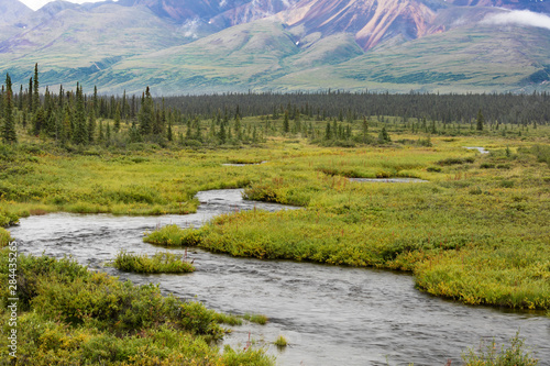 USA, Alaska, Nenana River Valley. Landscape with Seattle Creek. Credit as: Don Paulson / Jaynes Gallery / DanitaDelimont.com © Jaynes Gallery/Danita Delimont