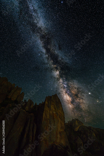 Milky Way in Pinnacles National Park California, USA