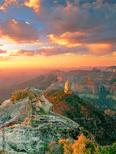 USA, Arizona, Grand Canyon National Park. Point Imperial at sunrise on North Rim.  © Jaynes Gallery/Danita Delimont