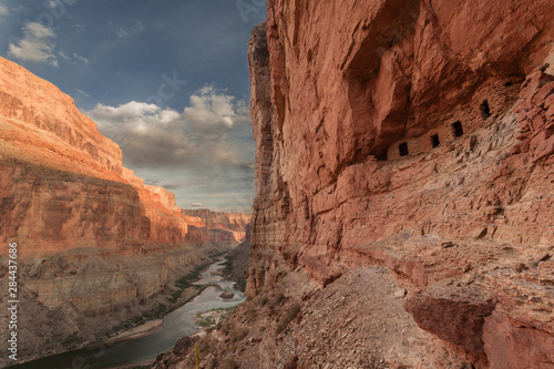 USA, Arizona, Grand Canyon, Colorado River Float Trip Nankoweap