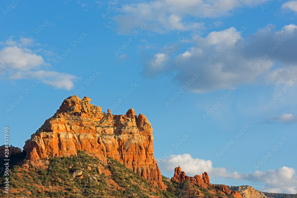 Obraz premium Arizona, Sedona, Red Rock Country, Snoopy Rock, and Camel Rock