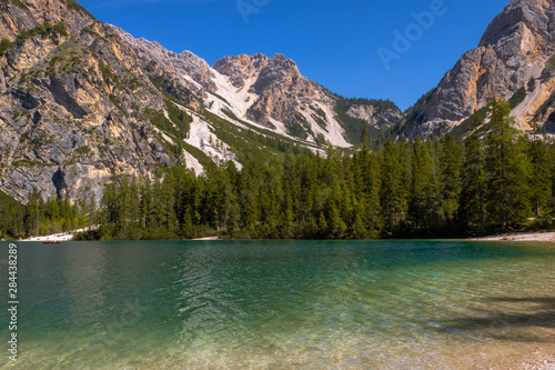 lake in the mountains