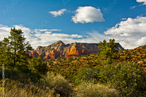 View from Schnebly Hill Road, Sedona, Arizona, USA.