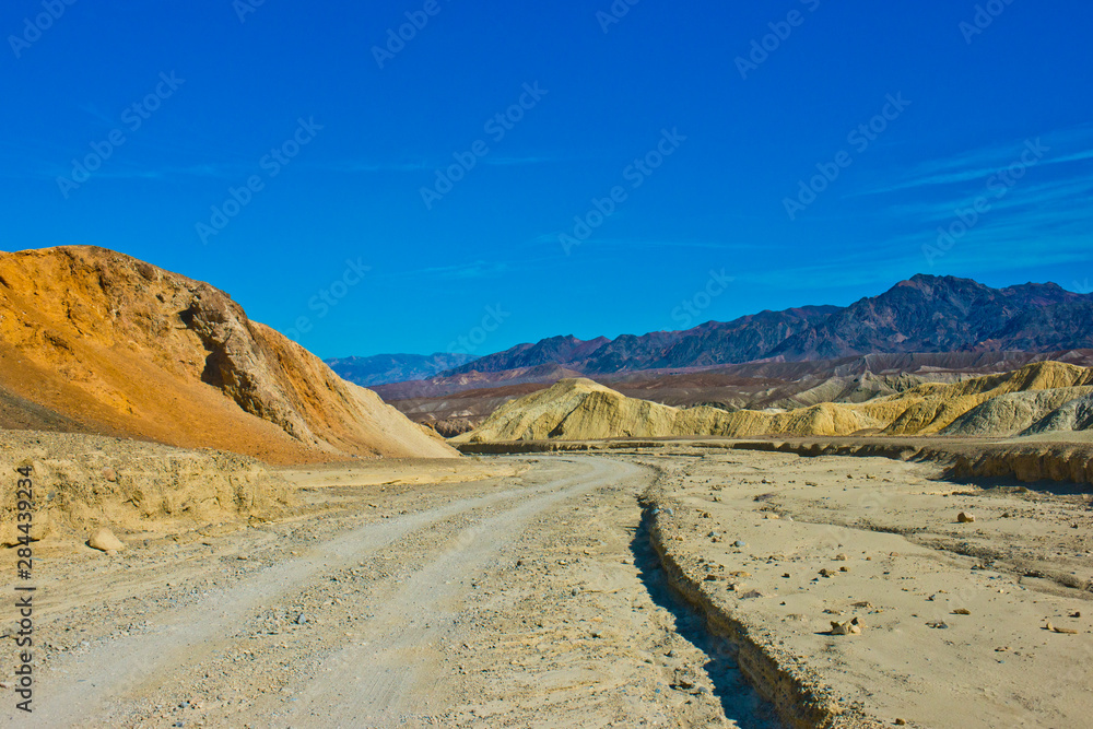 USA, California, Death Valley National Park, Twenty Mule Team Canyon