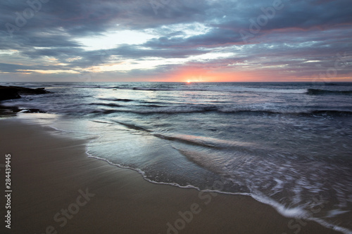 USA, California, La Jolla. Sunset over beach. Credit as: Christopher Talbot Frank / Jaynes Gallery / DanitaDelimont.com