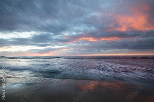 USA  California  La Jolla. Sunset over beach. Credit as  Christopher Talbot Frank   Jaynes Gallery   DanitaDelimont.com