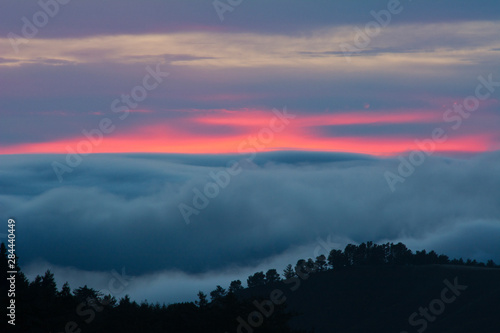 Sunset, Palo Coronado Canyon, California, USA