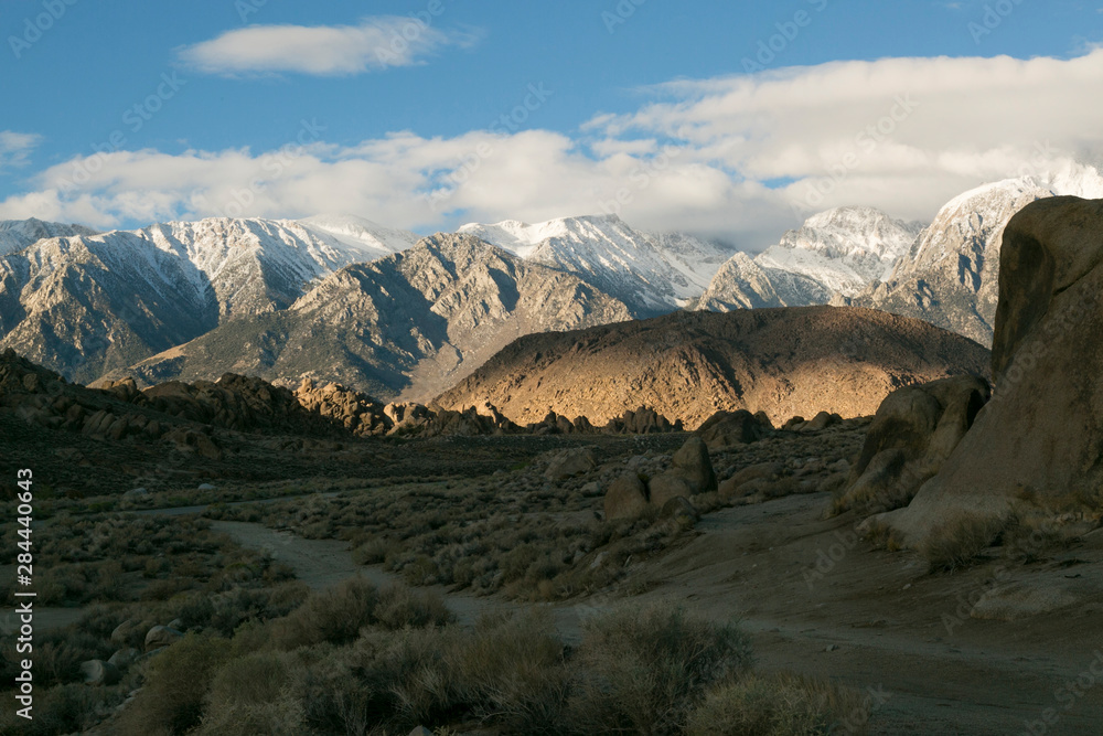 Lone Pine, California, USA. The Alabama Hills landscape, film set location for many old western movies.