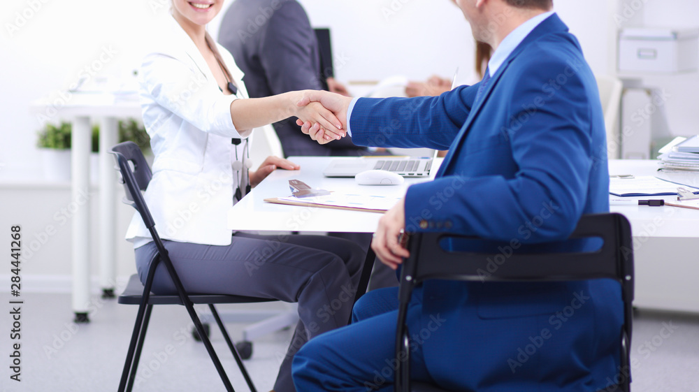 Business people working with laptop in an office. Business people . working Business people working with laptop in an office. Business people . working