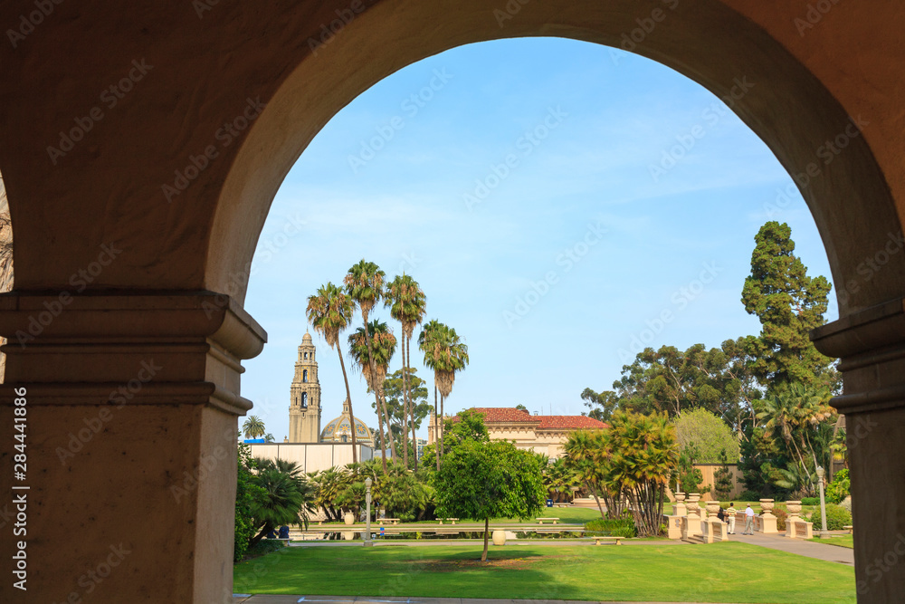 Obraz premium Balboa Park, San Diego, California, USA, Summer