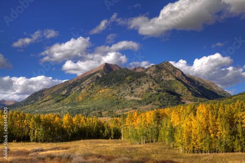 USA, Colorado. Rocky Mountains in autumn. 