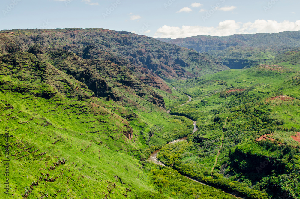 Waimea Canyon State Park, Kauai, Hawaii.