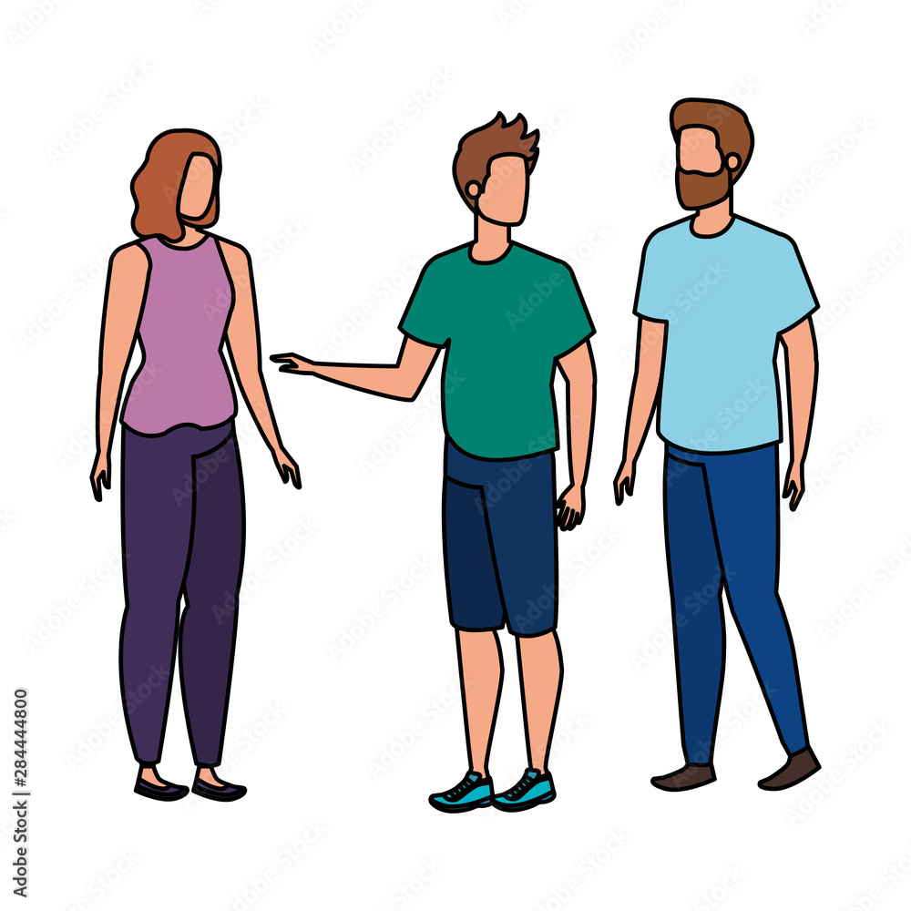 group of people avatars characters group of people avatars characters