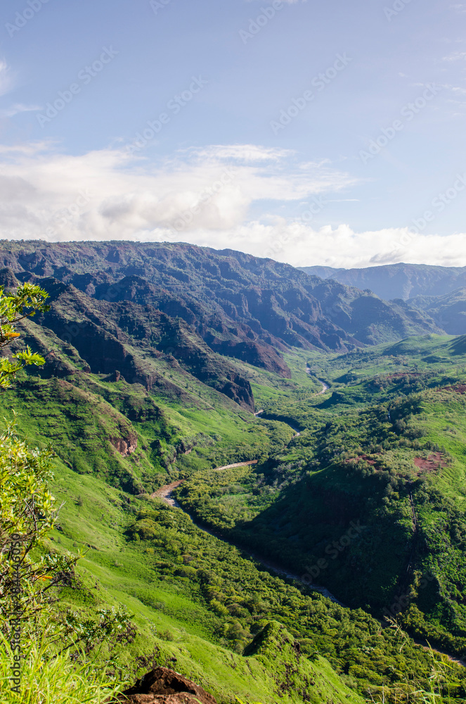 Naklejka premium Waimea Canyon State Park, Kauai, Hawaii.