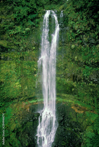 USA, Hawaii. Waterfall