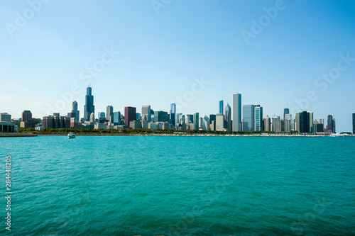 Skyline of Chicago, Illinois, USA