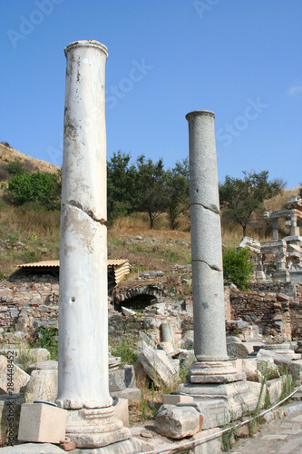 ephesus ruin in izmir, turkey