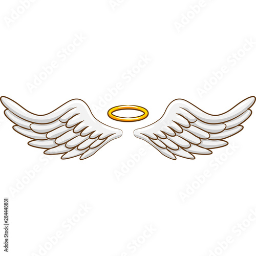 angel wing  vector graphic clipart design